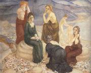 Kuzma Petrov-Vodkin Shore (mk19) oil painting